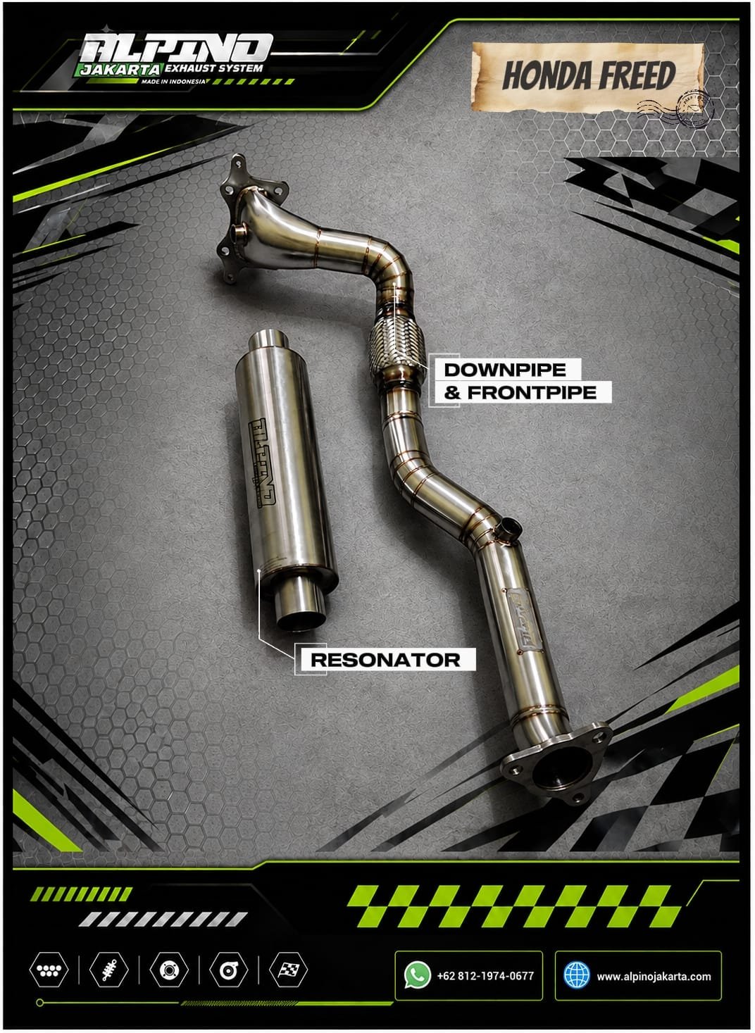 Downpipe Honda Freed